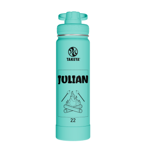 Actives Water Bottle With Spout Lid - customized
