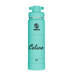 Actives Water Bottle With Spout Lid - customized