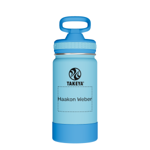 Actives Kids Water Bottle With Straw Lid - customized