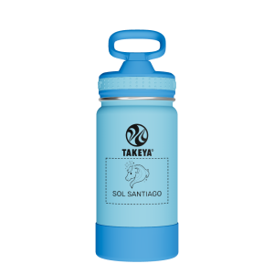 Actives Kids Water Bottle With Straw Lid - customized