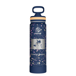 Actives Water Bottle With Straw Lid - customized