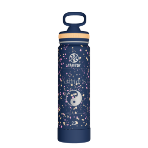 Actives Water Bottle With Straw Lid - customized