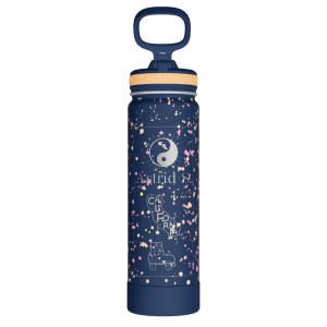 Actives Water Bottle With Straw Lid - customized