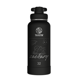 Actives Water Bottle With Spout Lid - customized