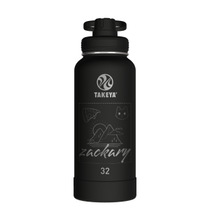 Actives Water Bottle With Spout Lid - customized