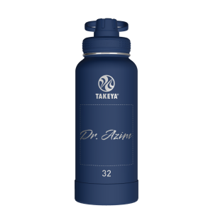 Actives Water Bottle With Spout Lid - customized
