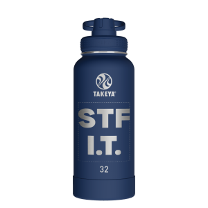 Actives Water Bottle With Spout Lid - customized