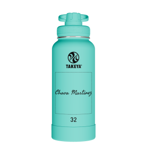 Actives Water Bottle With Spout Lid - customized