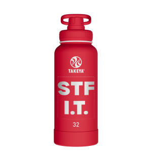 Actives Water Bottle With Spout Lid - customized
