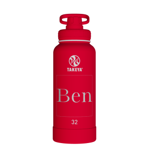 Actives Water Bottle With Spout Lid - customized