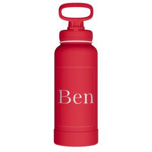 Actives Water Bottle With Spout Lid - customized