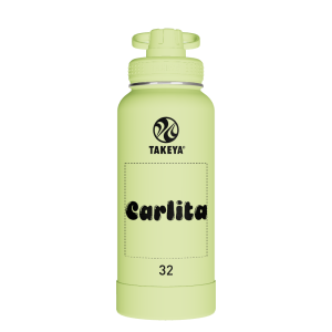 Actives Water Bottle With Spout Lid - customized