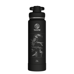Actives Water Bottle With Spout Lid - customized