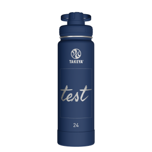 Actives Water Bottle With Spout Lid - customized