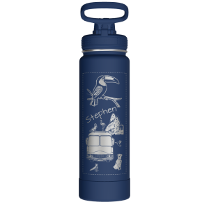 Actives Water Bottle With Spout Lid - customized