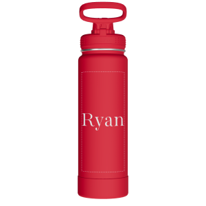 Actives Water Bottle With Spout Lid - customized