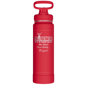 Actives Water Bottle With Spout Lid - customized