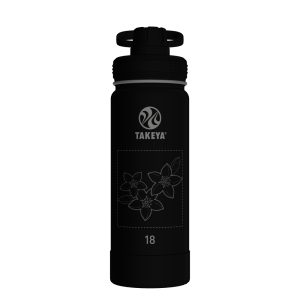 Actives Water Bottle With Spout Lid - customized