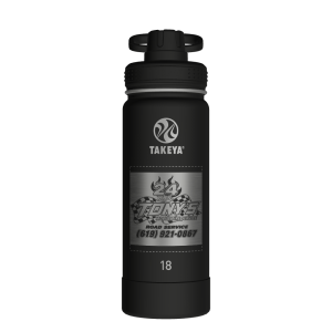 Actives Water Bottle With Spout Lid - customized