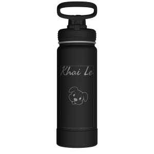 Actives Water Bottle With Spout Lid - customized