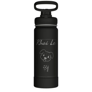 Actives Water Bottle With Spout Lid - customized