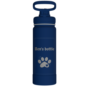 Actives Water Bottle With Spout Lid - customized