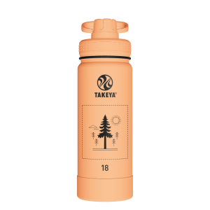 Actives Water Bottle With Spout Lid - customized