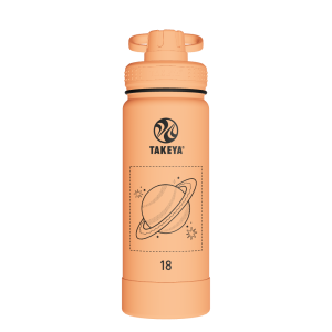 Actives Water Bottle With Spout Lid - customized