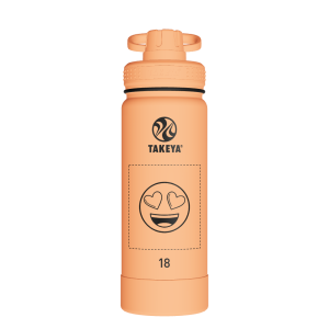 Actives Water Bottle With Spout Lid - customized