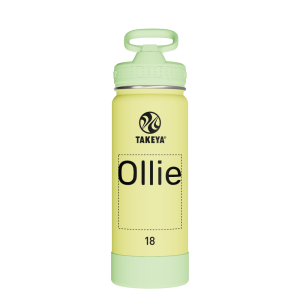 Actives Kids Glow In The Dark Water Bottle With Straw Lid - customized