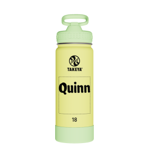 Actives Kids Glow In The Dark Water Bottle With Straw Lid - customized