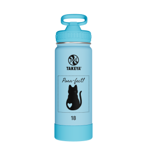 Actives Kids Glow In The Dark Water Bottle With Straw Lid - customized