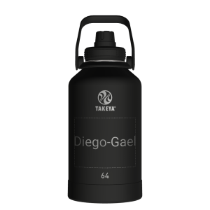 Actives Water Bottle With Spout Lid - customized