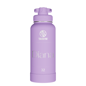 Actives Water Bottle With Spout Lid - customized