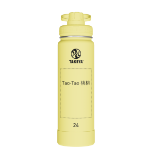 Actives Water Bottle With Spout Lid - customized