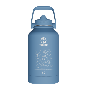 Actives Water Bottle With Straw Lid - customized