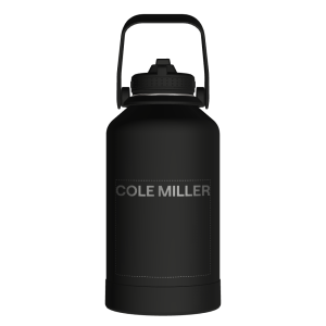 Actives Water Bottle With Straw Lid - customized