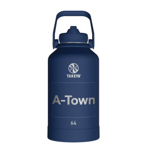 Actives Water Bottle With Straw Lid - customized