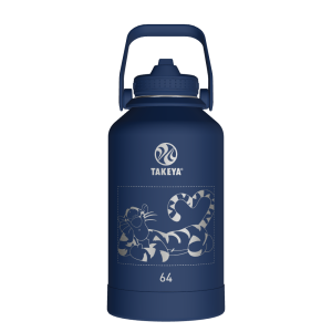 Actives Water Bottle With Straw Lid - customized