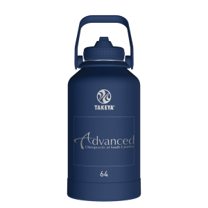 Actives Water Bottle With Straw Lid - customized