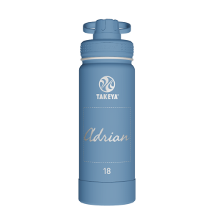 Actives Water Bottle With Spout Lid - customized