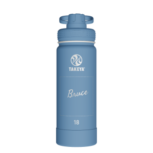 Actives Water Bottle With Spout Lid - customized