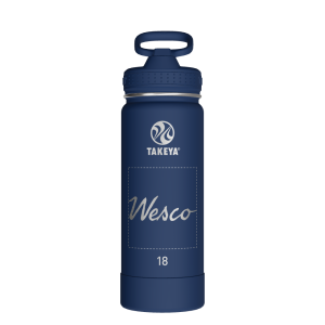 Actives Water Bottle With Straw Lid - customized
