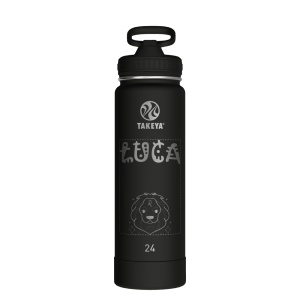 Actives Water Bottle With Straw Lid - customized