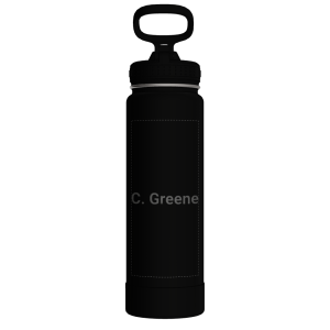 Actives Water Bottle With Straw Lid - customized