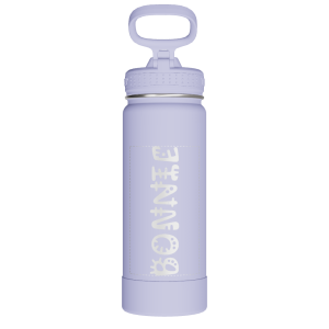 Actives Water Bottle With Straw Lid - customized