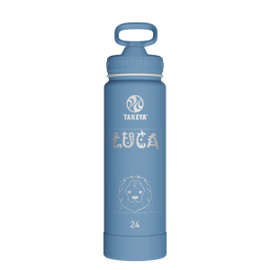 Actives Water Bottle With Straw Lid - customized