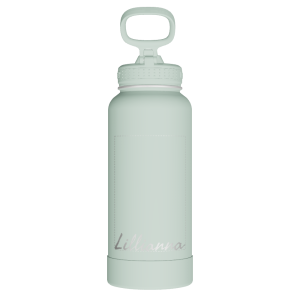 Actives Water Bottle With Straw Lid - customized