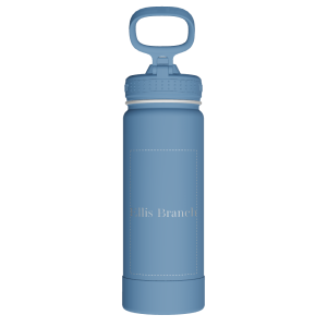 Actives Water Bottle With Straw Lid - customized