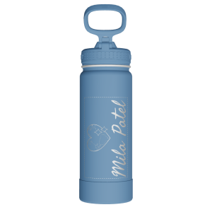Actives Water Bottle With Straw Lid - customized